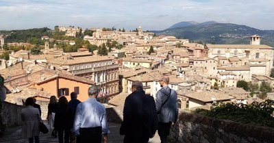 Perugia, scalinata di Porta Sole