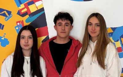 Michele Alessi, Lucia Maccaglia e Stella Stefanucci (ITT Allievi-Sangallo di Terni)